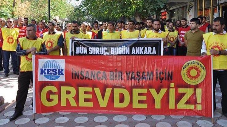 Ankaradaki saldırıya grevle tepki: Hayatı Durduruyoruz