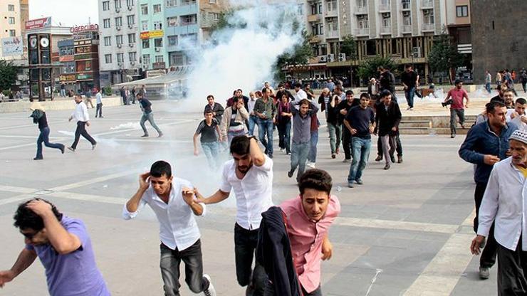 Diyarbakır protesto sonrası karıştı