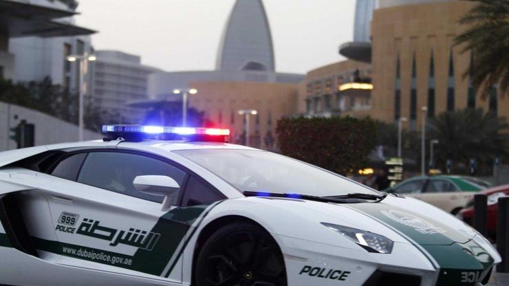 Dubainin polis arabaları