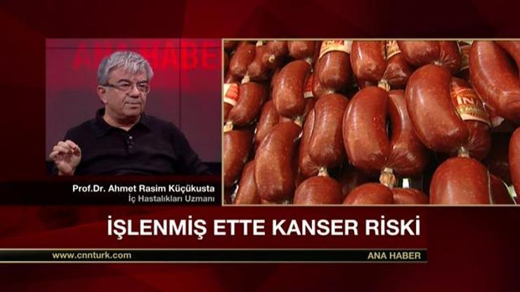 Türkiyedeki işlenmiş etlerde kanser riski var mı