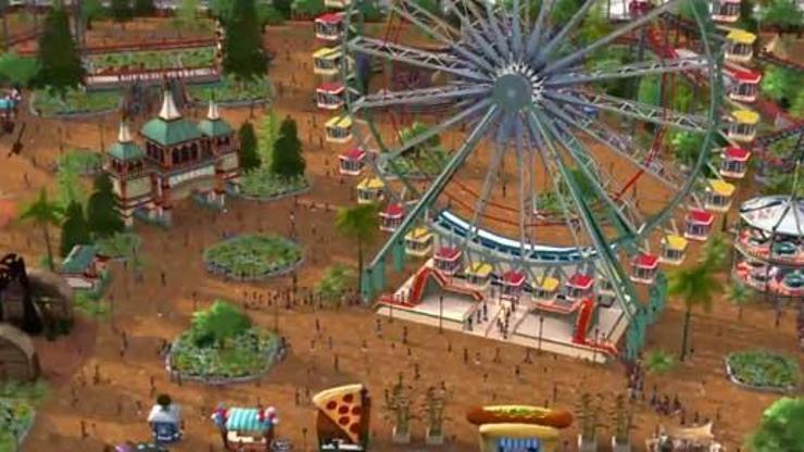 RollerCoaster Tycoon World`n lk Videosu