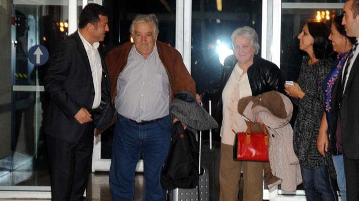 Dünyanın en yoksul devlet başkanı Jose Mujica İstanbul´a geldi