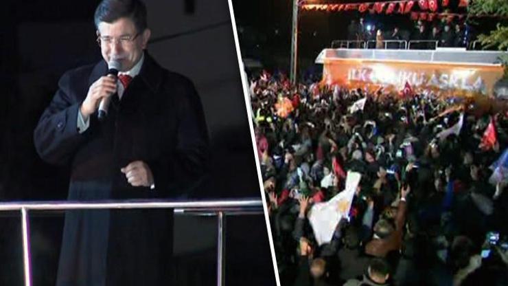 Başbakan Davutoğlu ilk konuşmasını Konyada yaptı