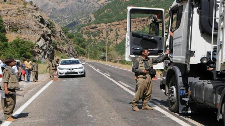 Tuncelide yol kesip kimlik kontrolü yapan PKKlı öldürüldü