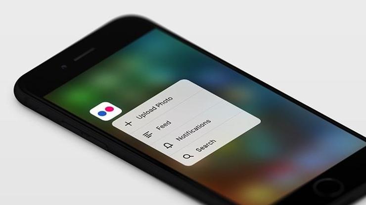 Flickr’a 3D Touch desteği geldi