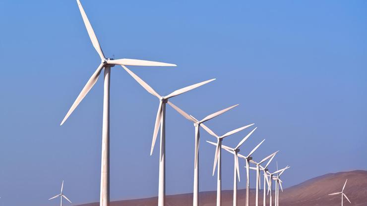 Kanije rüzgar santrali elektrik üretmeye başladı