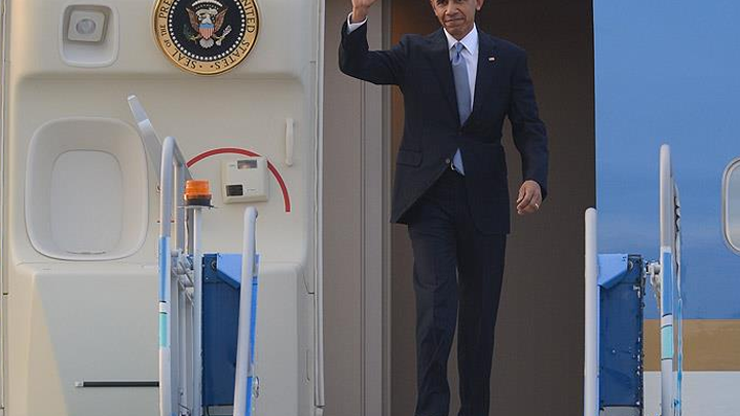 ABD Başkanı Obama Antalyaya geldi