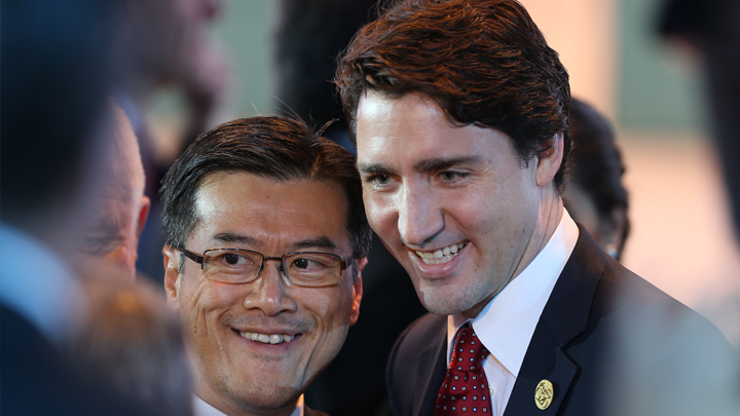 Kanada Başbakanına G20de büyük ilgi