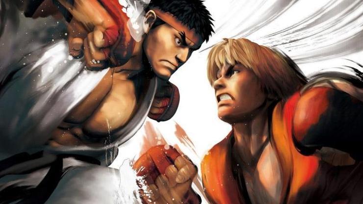 Ryu ve Ken karşı karşıya