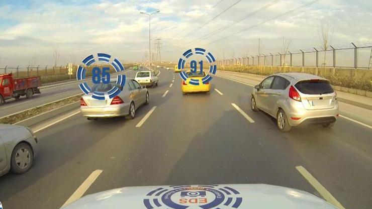 Mobil EDS araçları İstanbul yollarında