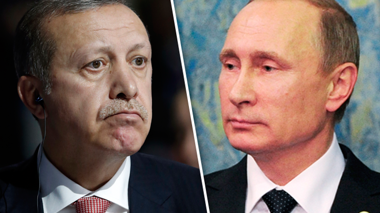 Erdoğan ve Putin’den Paris’te satranç