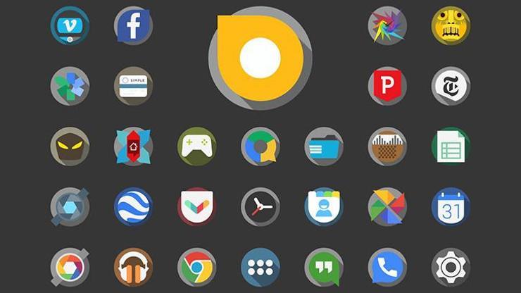 Android için ikon paketi