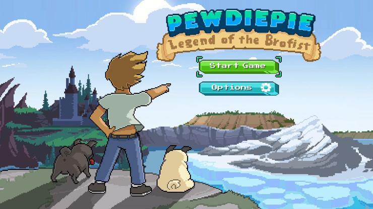YouTube zengini PewDiePieın 2D oyunu çıktı