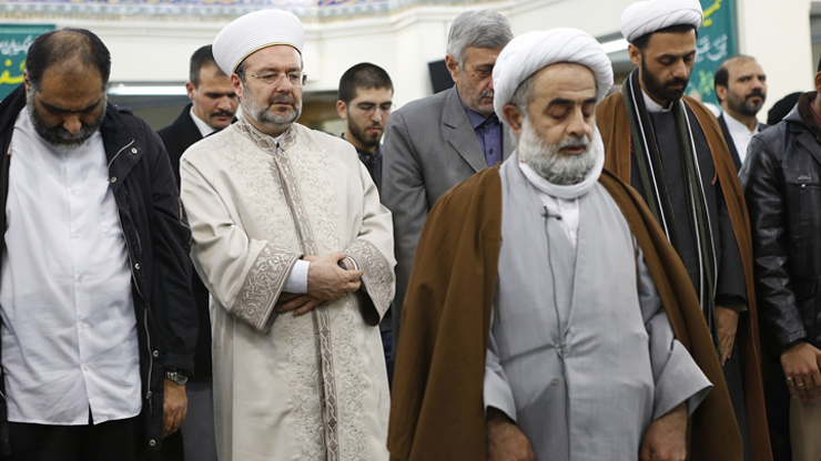 Diyanet İşleri Başkanı Görmez, Hamaney ile görüştü