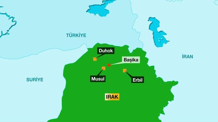 IŞİD Başika Türk askeri birliğine saldırdı