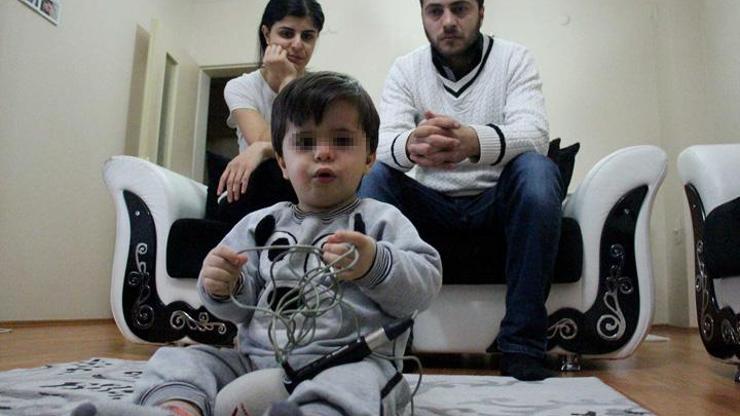 Zor karar sonrası 2 yaşındaki Ahmet ameliyata alındı