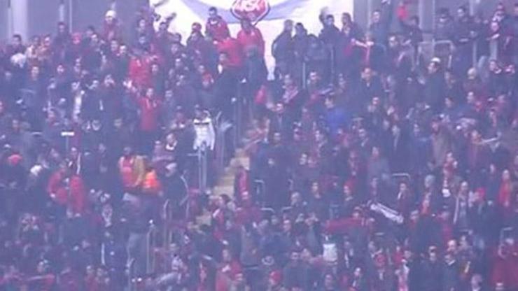 Arenada Kastamonuspor taraftarı Galatasaray taraftarından fazlaydı