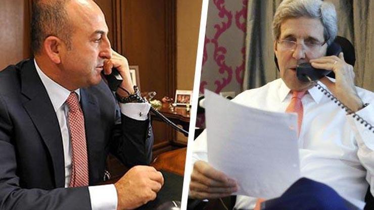Mevlüt Çavuşoğlu, John Kerry ile Cenevreyi konuştu