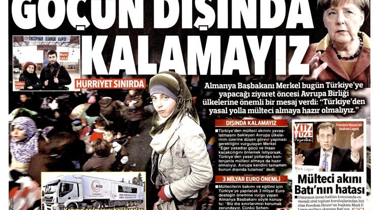 Gazete manşetleri (08.02.2016)