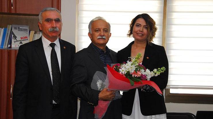 İzmirde DİSK şubesine kadın başkan