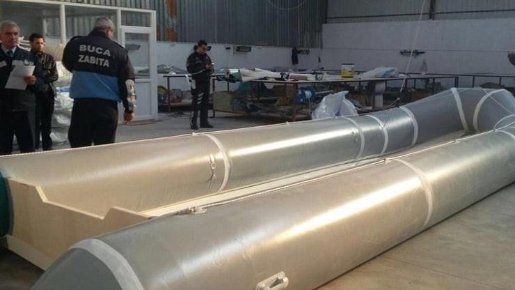 Sığınmacılar için üretilen standart dışı 29 bot ele geçirildi