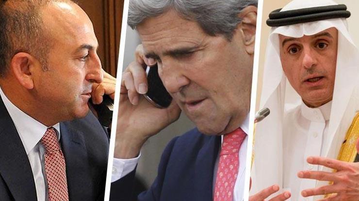 Dışişleri Bakanı Çavuşoğlu ABDli ve Suudi mevkidaşlarıyla telefonda görüştü