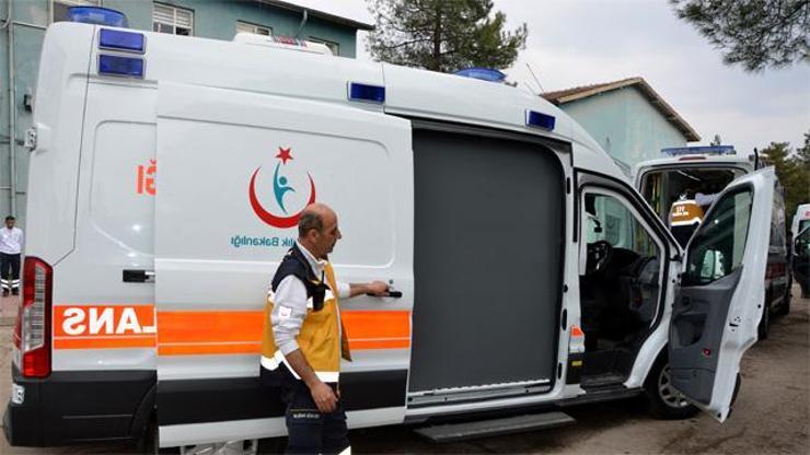 Zırhlı ambulans Surda göreve başladı