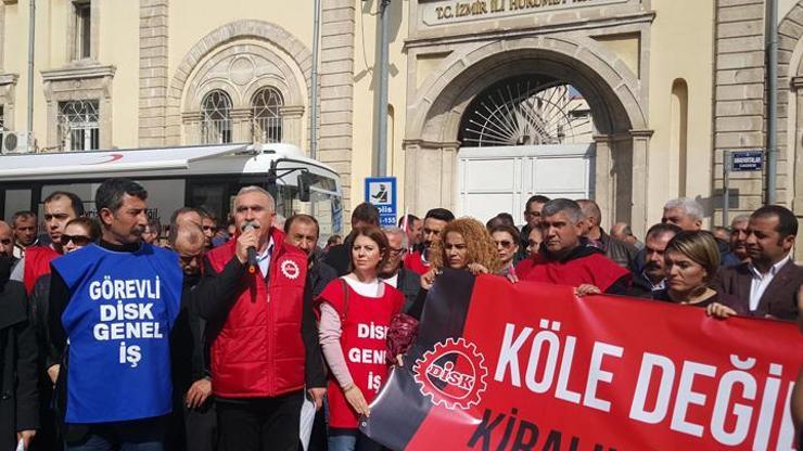 DİSKden yeni yasaya protesto