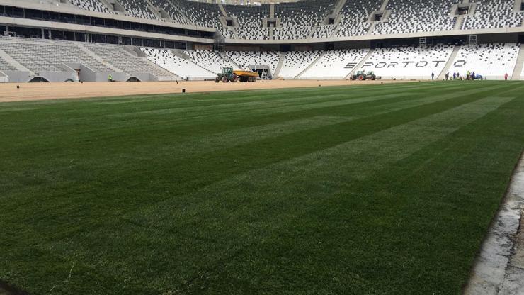 Vodafone Arena yeşillendi