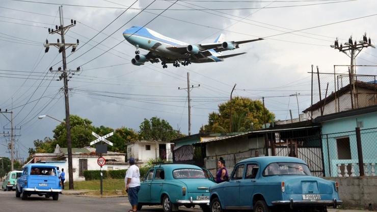 Obamanın Küba ziyaretinden kareler