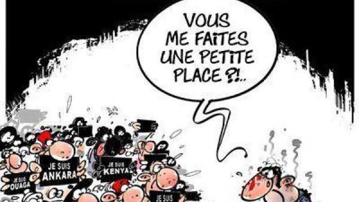 Brüksel saldırılarının ardından karikatürler