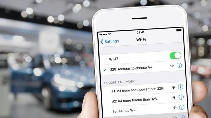 New York Auto Showda ücretsiz Wi-fi kullananlar şaşırdı