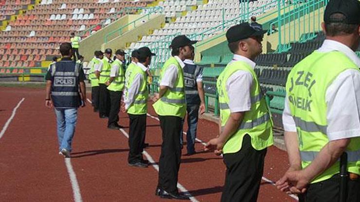 Antalyaspor - Galatasaray maçı için bin 350 güvenlik görevlisi