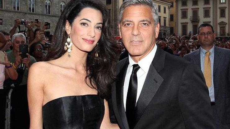 George Clooney ve eşi Amal Alamuddin Clooney Aurora ödülünü verecek