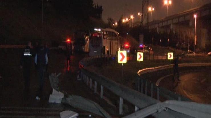 İstanbulda sabaha karşı feci kaza