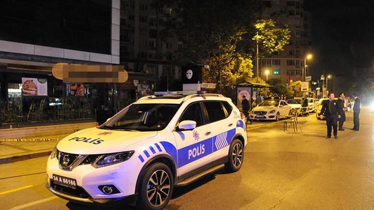 Beşiktaşta gece kulübü önünde silahlı saldırı: 2 yaralı