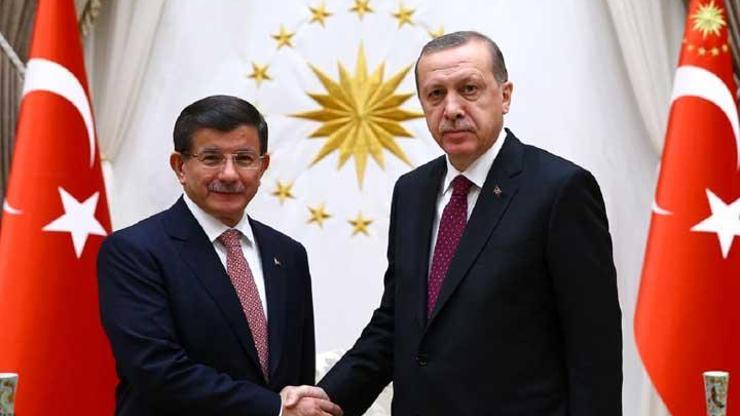 Cumhurbaşkanı Erdoğan, Başbakan Davutoğlunu kabul etti