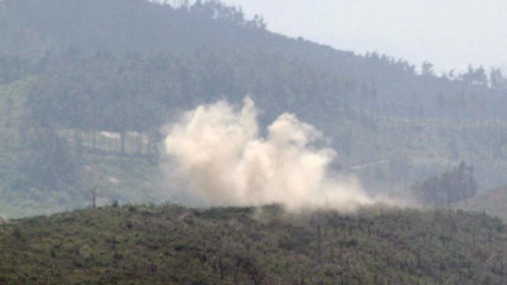 Esad rejimi Türkmendağına saldırı başlattı