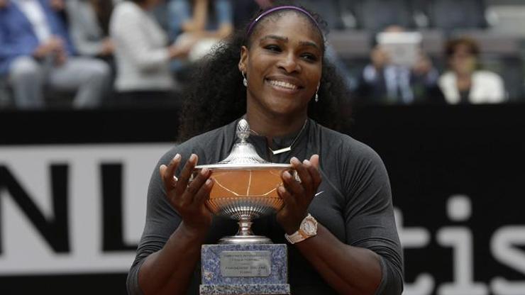 Roma Açıkta şampiyon Serena Williams oldu