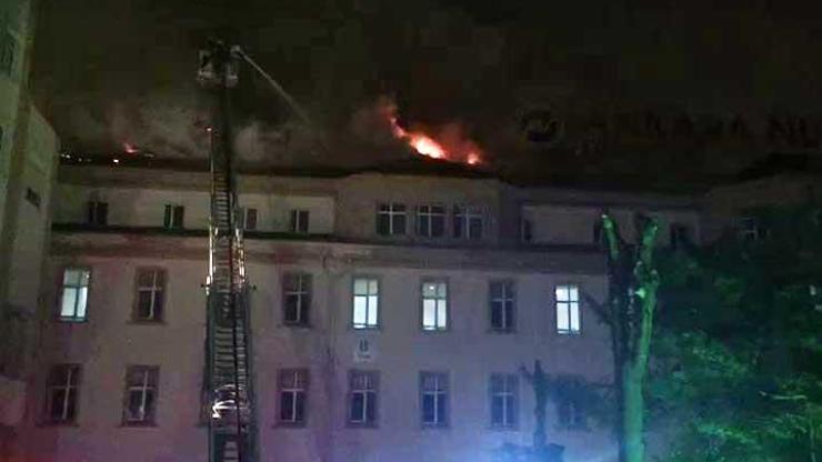 Ankara Numune Eğitim ve Araştırma Hastanesinde yangın