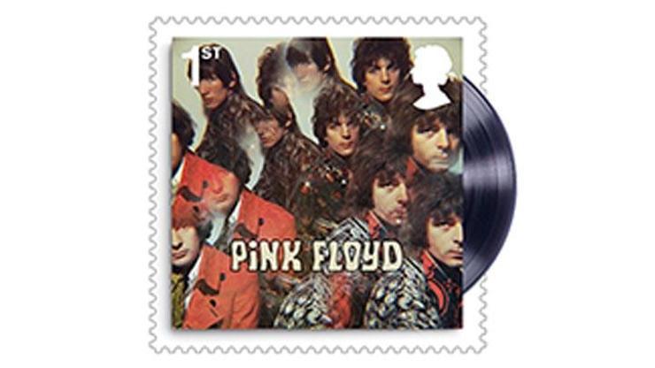 Pink Floydun 50. yılı anısına pul basıldı