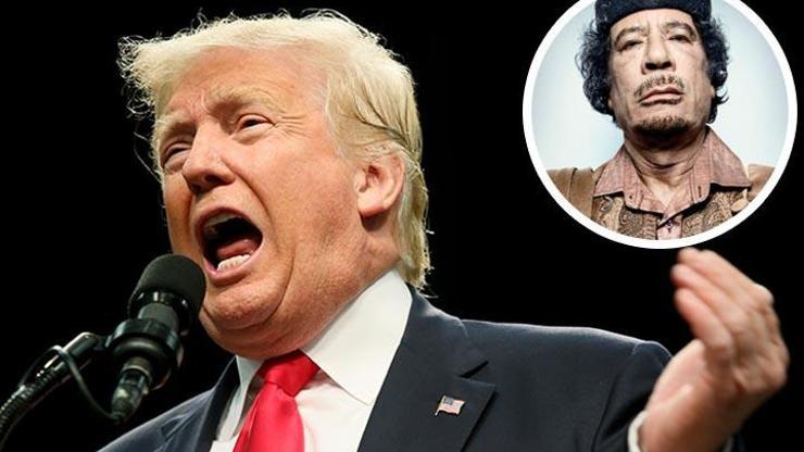 Donald Trump: Kaddafiden kazanan tek kişiyim