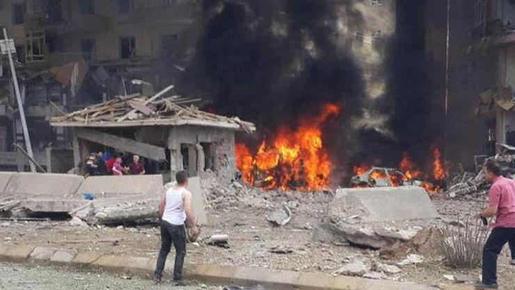 Mardin Midyatta bombalı saldırı