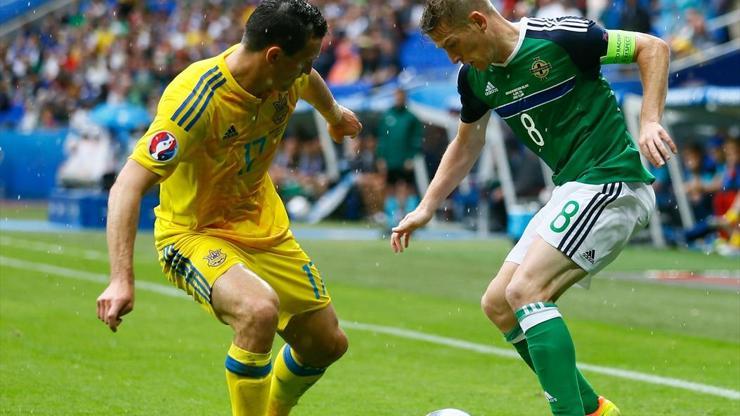 Kupanın en büyük sürprizi... Euro 2016: Ukrayna - Kuzey İrlanda: 0-2