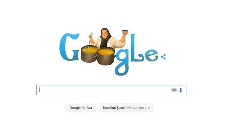 Googledan Adile Naşit için doodle