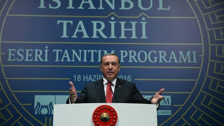 Cumhurbaşkanı Erdoğan: Gezi Parkına o tarihi eseri inşa edeceğiz