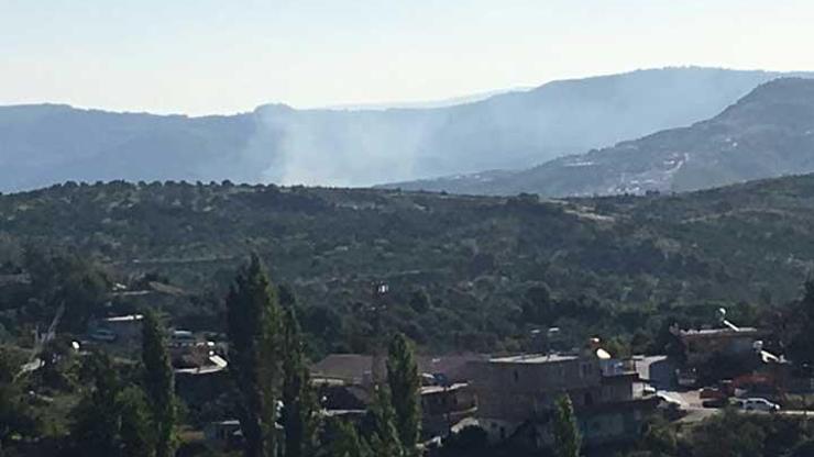 Hatay kırsalına 2 top mermisi düştü