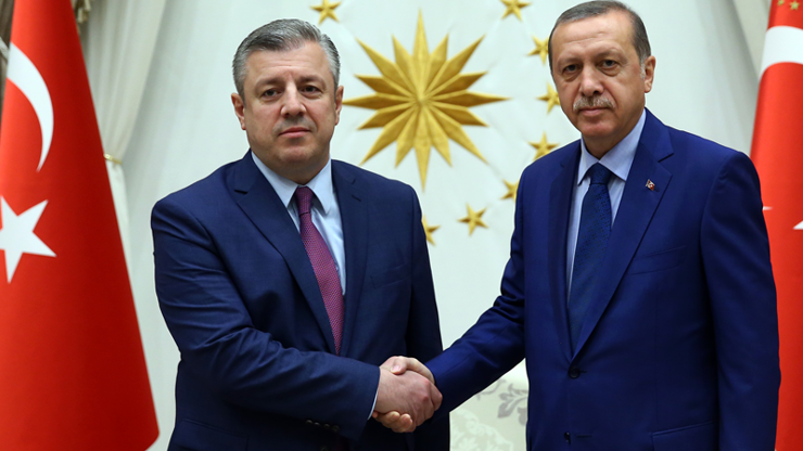 Erdoğan, Gürcistan Başbakanını kabul etti