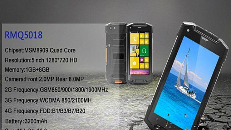 Windows 10 Mobil işletim sistemli telefon: RMQ5018
