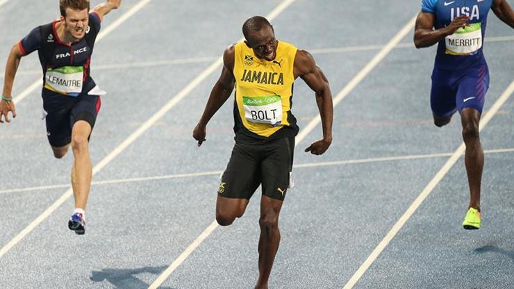 Bolt 200 metrede de zorlanmadı
